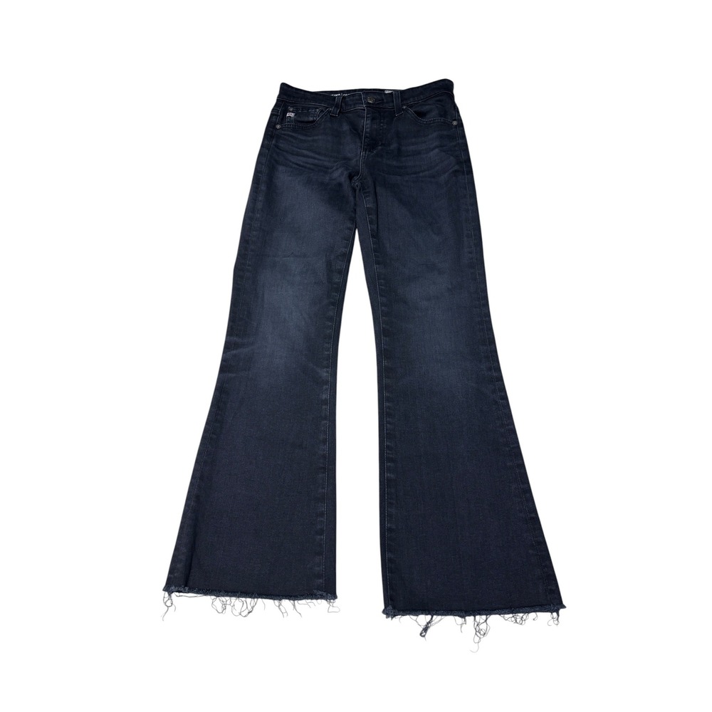 AG Adriano Goldschmied Farrah Boot‎ Crop High Rise Jeans Dark Wash Womens 25X26